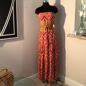 Beth Bowley printed silk maxi dress SOLD!!!